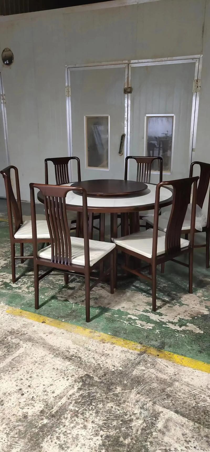 新中式电动餐桌.你们酒店家具代工工厂怎么什么产品都有?你去不